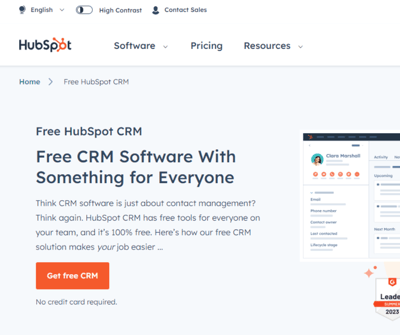 HubSpot CRM Free: Setting up your account